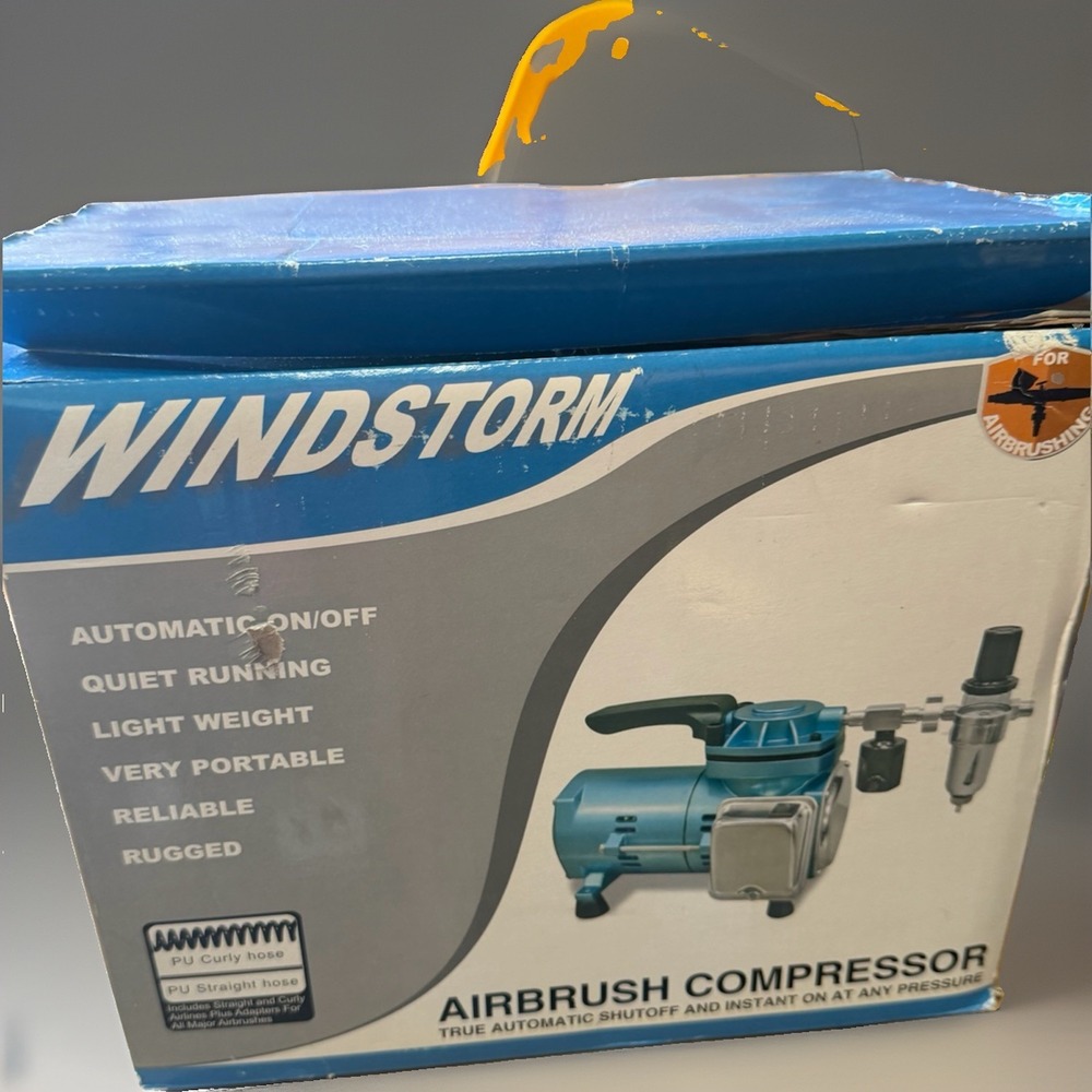 Sparmax Windstorm AC-101 Automatic Airbrush‎ Compressor Kit Complete Set